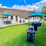 Nyaraló Chaumiere Cosy Avec Spajardin Calme Wifi