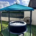 Nyaraló Chaumiere Cosy Avec Spajardin Calme Wifi