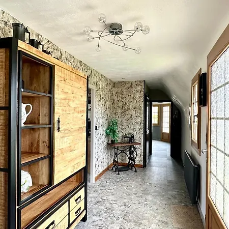 Nyaraló Chaumiere Cosy Avec Spajardin Calme Wifi