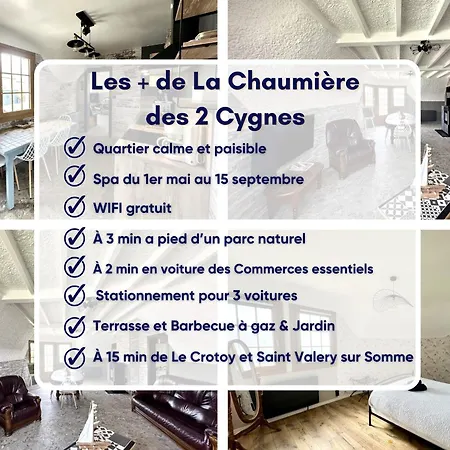 Chaumiere Cosy Avec Baie De Somme *